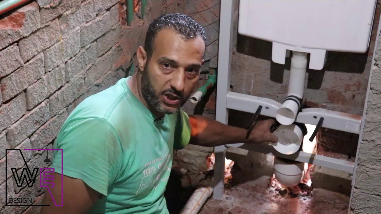 حوار مع سباك علي طريق تركيب قواعد الدفن وشرح المشاكل