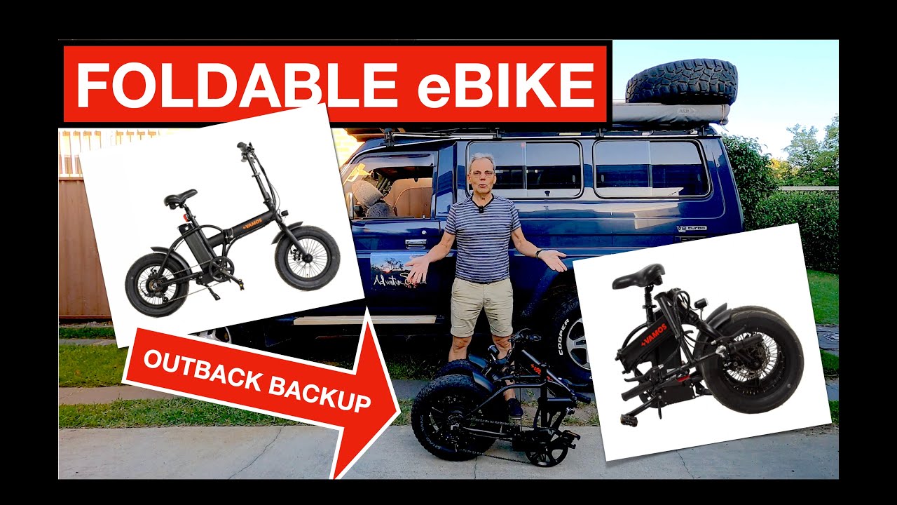 eBike BACKUP in the OUTBACK of Australia. Foldable, El Doblez electric bike goes off road.
