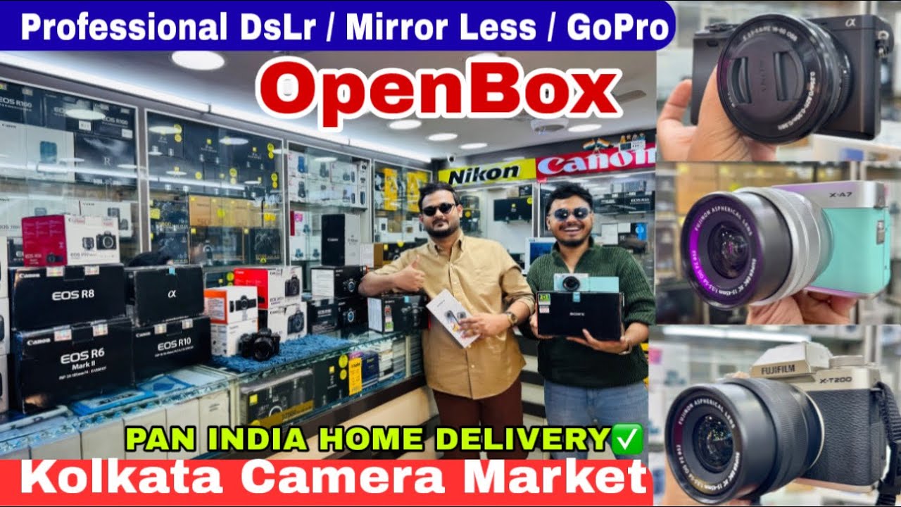kolkata camera market  |2nd Hand/used camera Market in Kolkata | second hand dslr shop kolkata