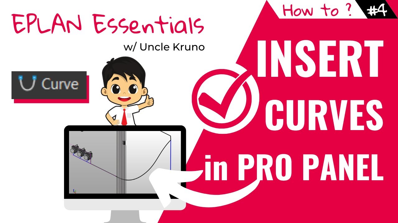How to insert Curves in EPLAN Pro Panel
