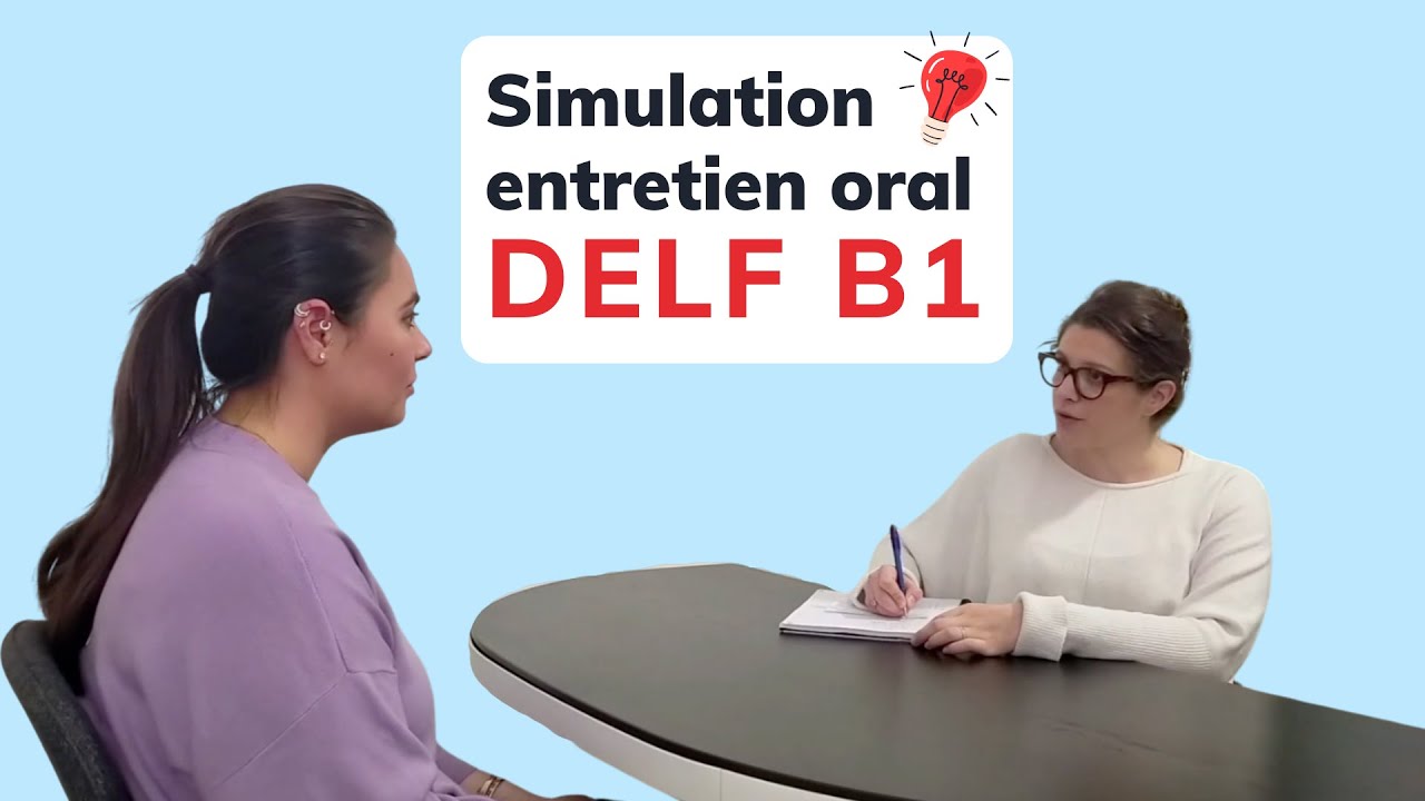 DELF B1 - Speaking Test Simulation - Exercise 1