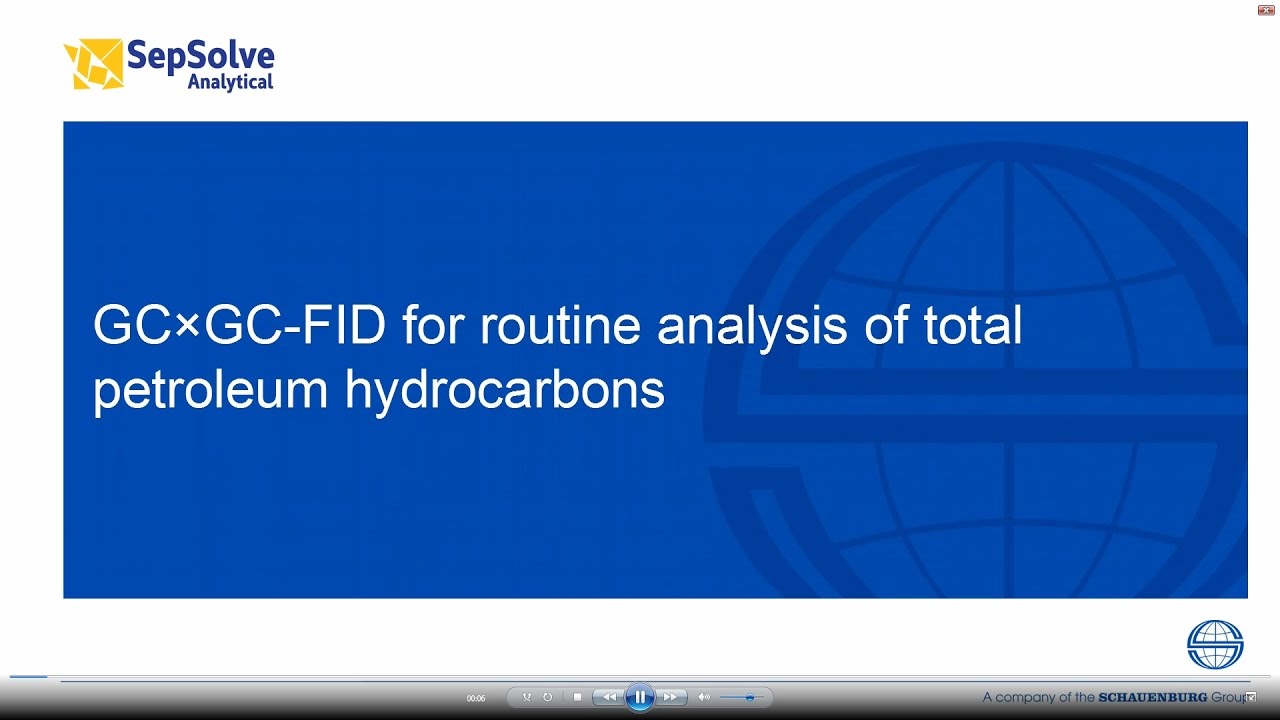 Analysis of Total Petroleum Hydrocarbons (TPH)