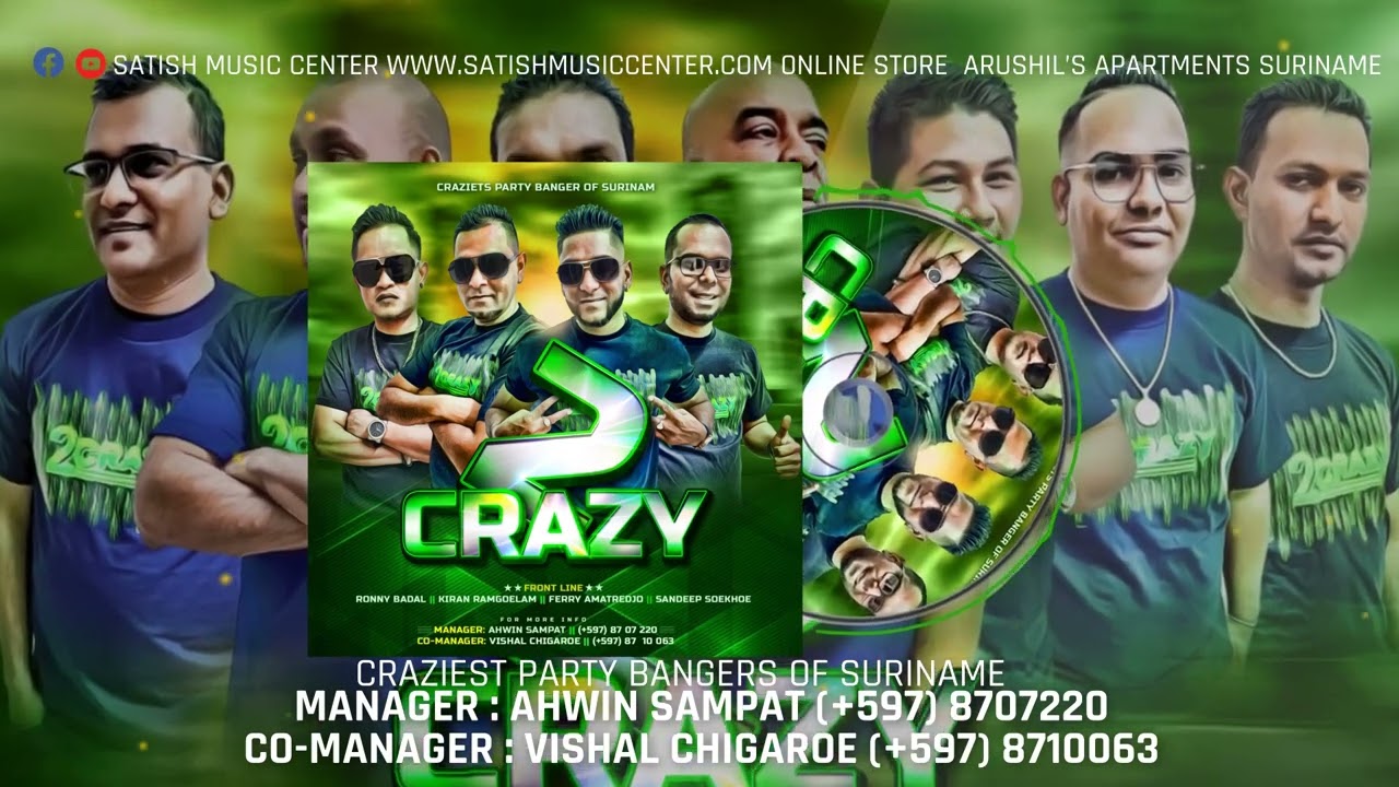 ACTIVEREN II FERRY ANN II CRAZIEST PARTY BAND FROM SURINAME || WWW.SATISHMUSICCENTER.COM ONLINESTORE