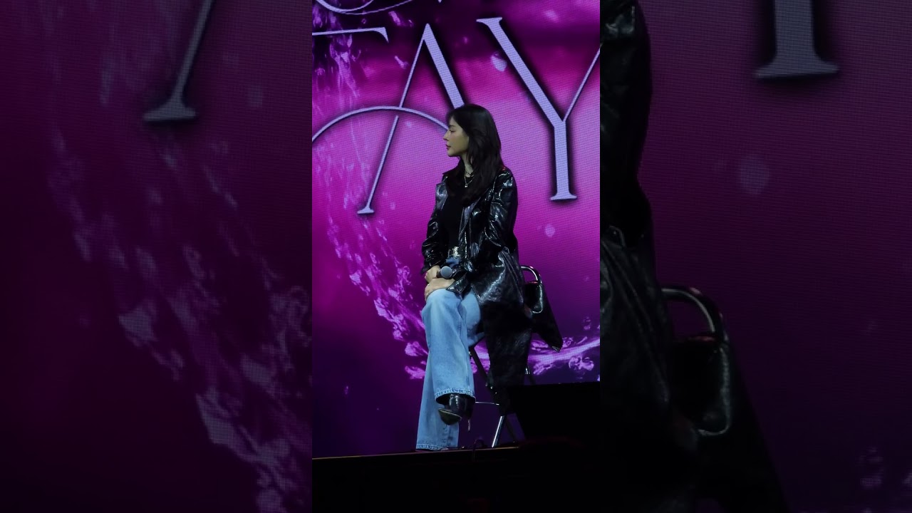 20250809 Faye 1st fan meeting in Taipei part1