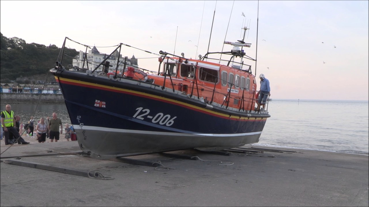 RNLI Llandudno's 'Andy Pearce' Mersey Class Lifeboat