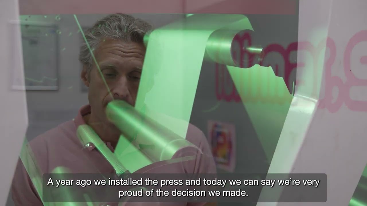 Mirmar as a long-term user of Mark Andy’s technology