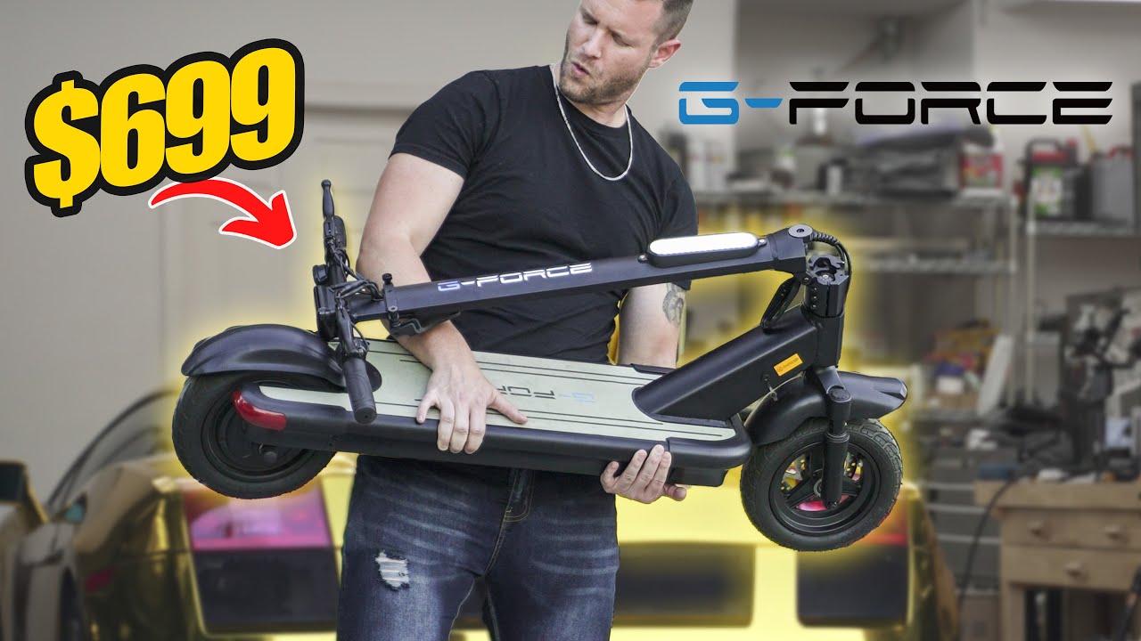 This $699  E–Scooter is a BEAST (G-FORCE S10 Electric Scooter)
