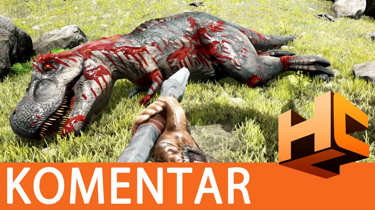 PI&Scaron;TOLJ I T-REX U &Scaron;UMI (ARK: Survival Evolved) - Život s dinosaurima #38 | HCL