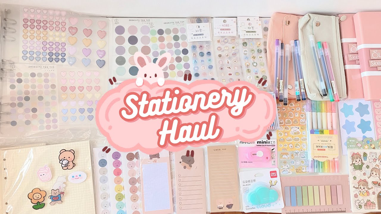 Huge Stationery Haul (Shopee Philippines) 📦🔖