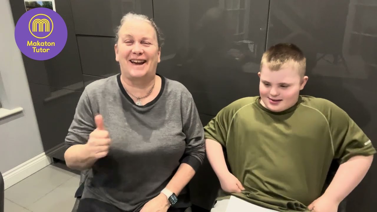 Makaton for ‘FEBRUARY’