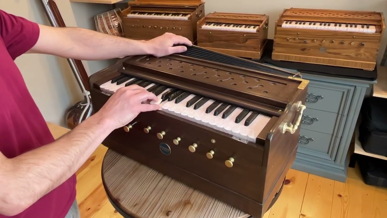 NEW Bhava Studio Limited Edition Harmonium - Dark Cedar with Satin Brass - iPhone Sound Sample