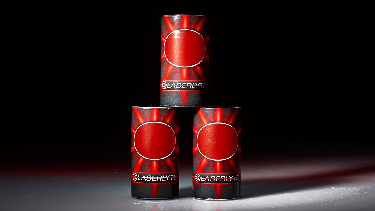 Introducing the LaserLyte Laser Plinking Cans