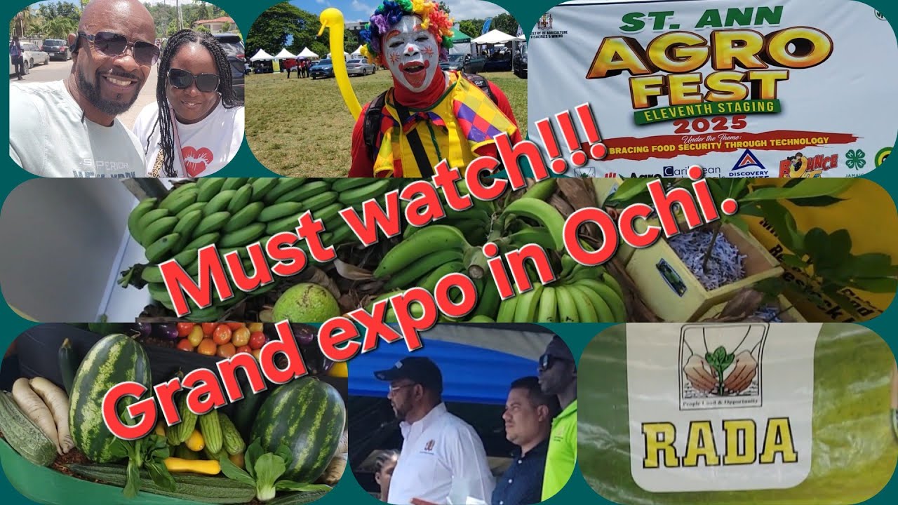 Ocho Rios agri expo 2025/ Agriculture key to Jamaica's development #agriculture