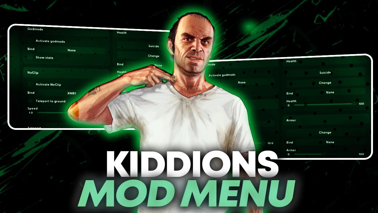 [BEST 2026] GTA 5 Mod Menu Download PC | GTA 5 Mod Menu Tutorial & GTA Kiddions Mod Menu - 2026