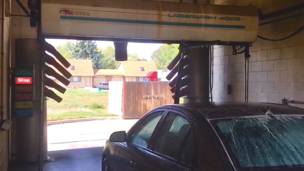 (*WORLDS WORST*) Neglected PDQ LaserWash 4000 Car Wash