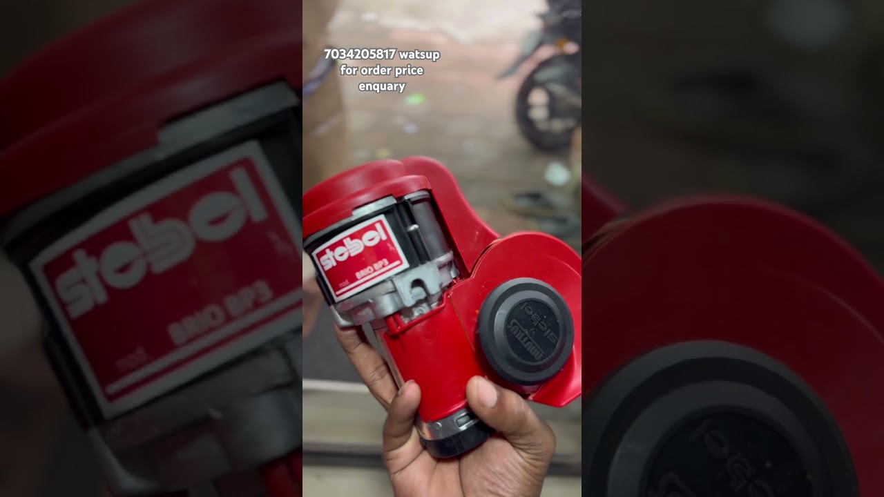 Stebel tromp air horn