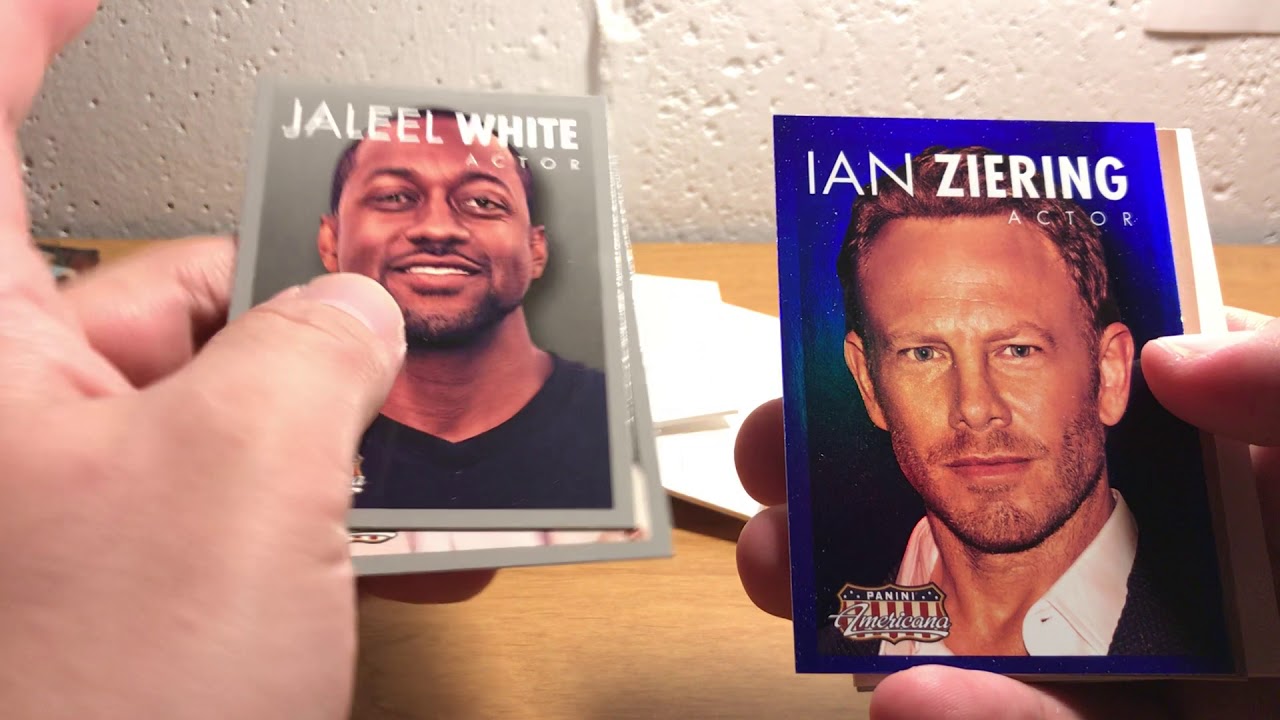 ASMR Whisper and Gum Chewing: Opening 2017 Panini Americana Cards