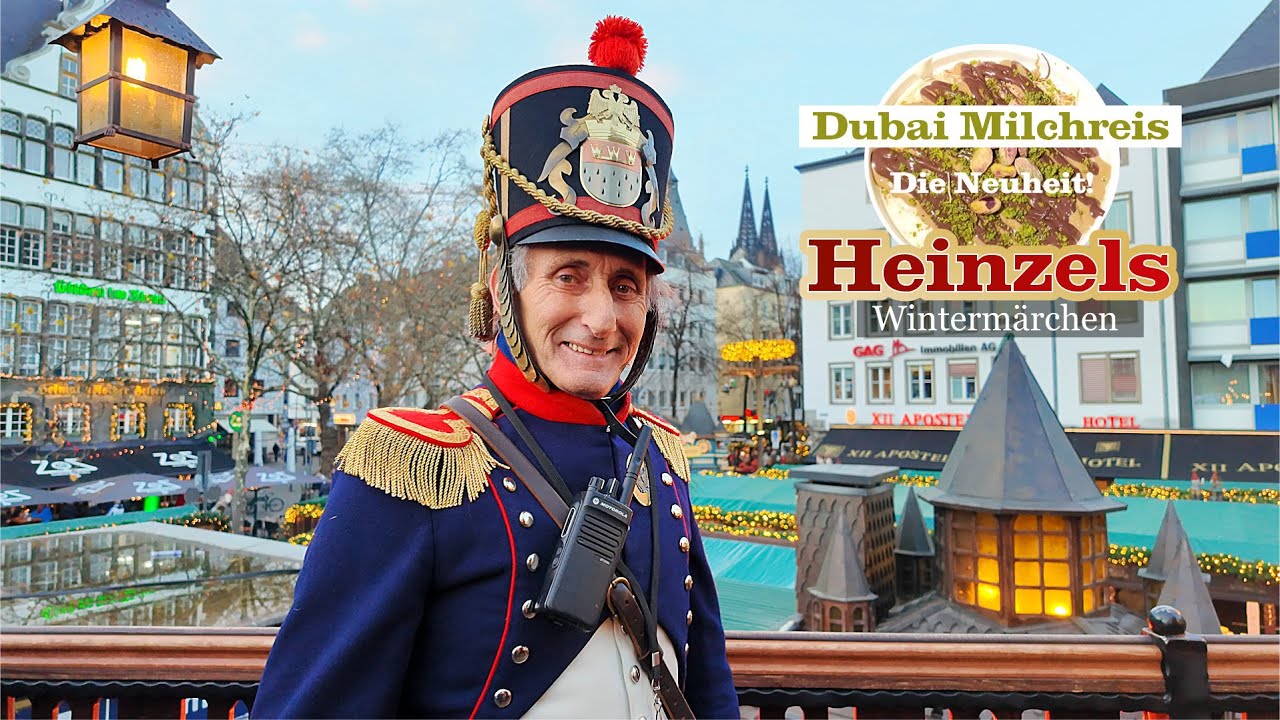 DOKU Heinzels Wintermärchen, Weihnachtsmarkt und Eisbahn Kölner Altstadt, Alle Neuheiten mit Gilbert