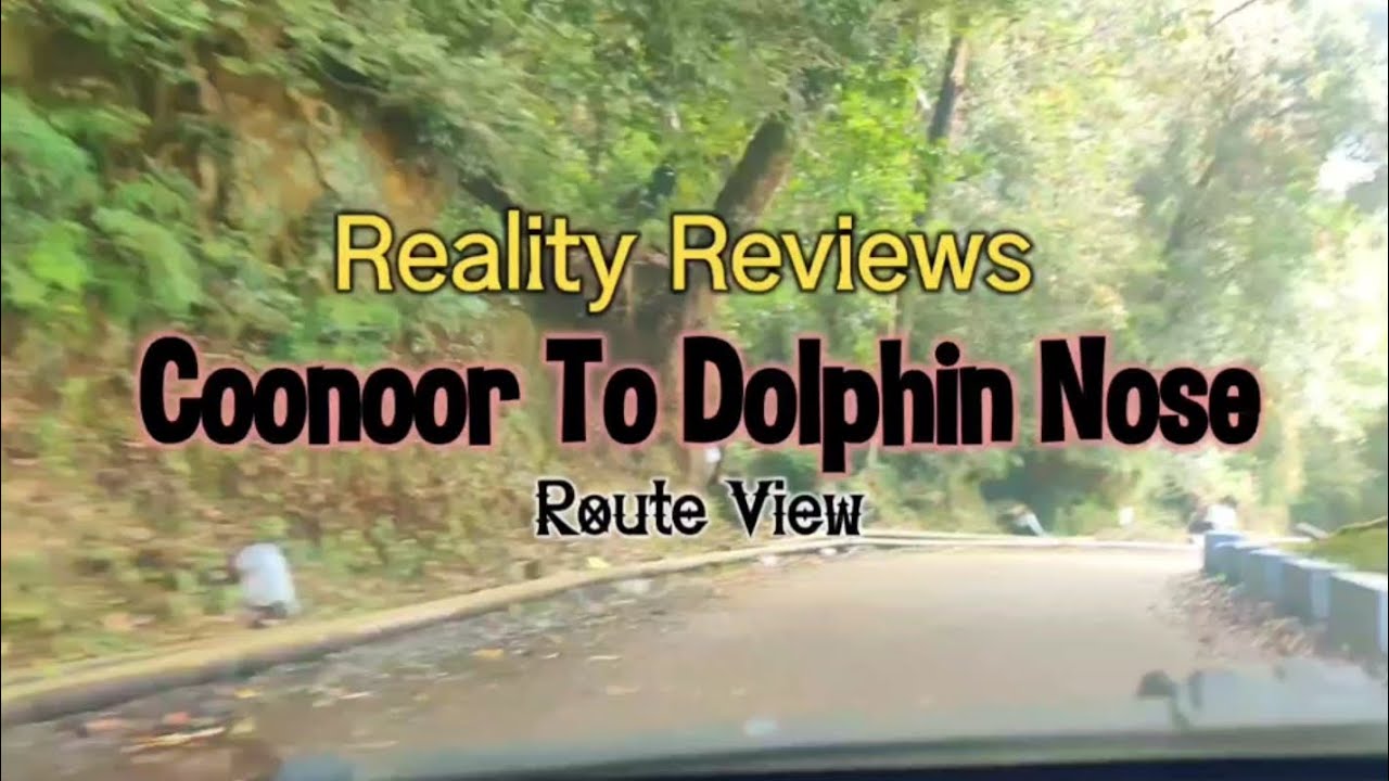 Coonoor to Dolphin Nose - Route View | Timelapse Street Video