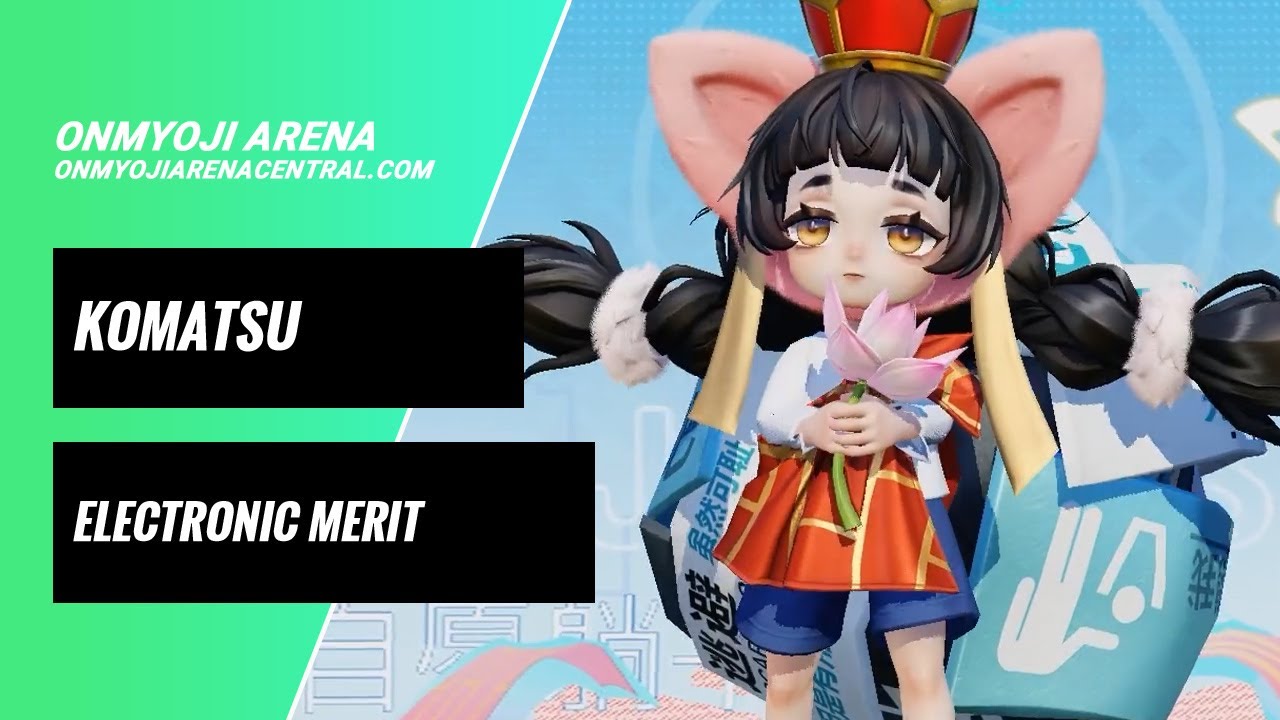 New Skin Komatsu Electronic Merit Trailer | Onmyoji Arena Central