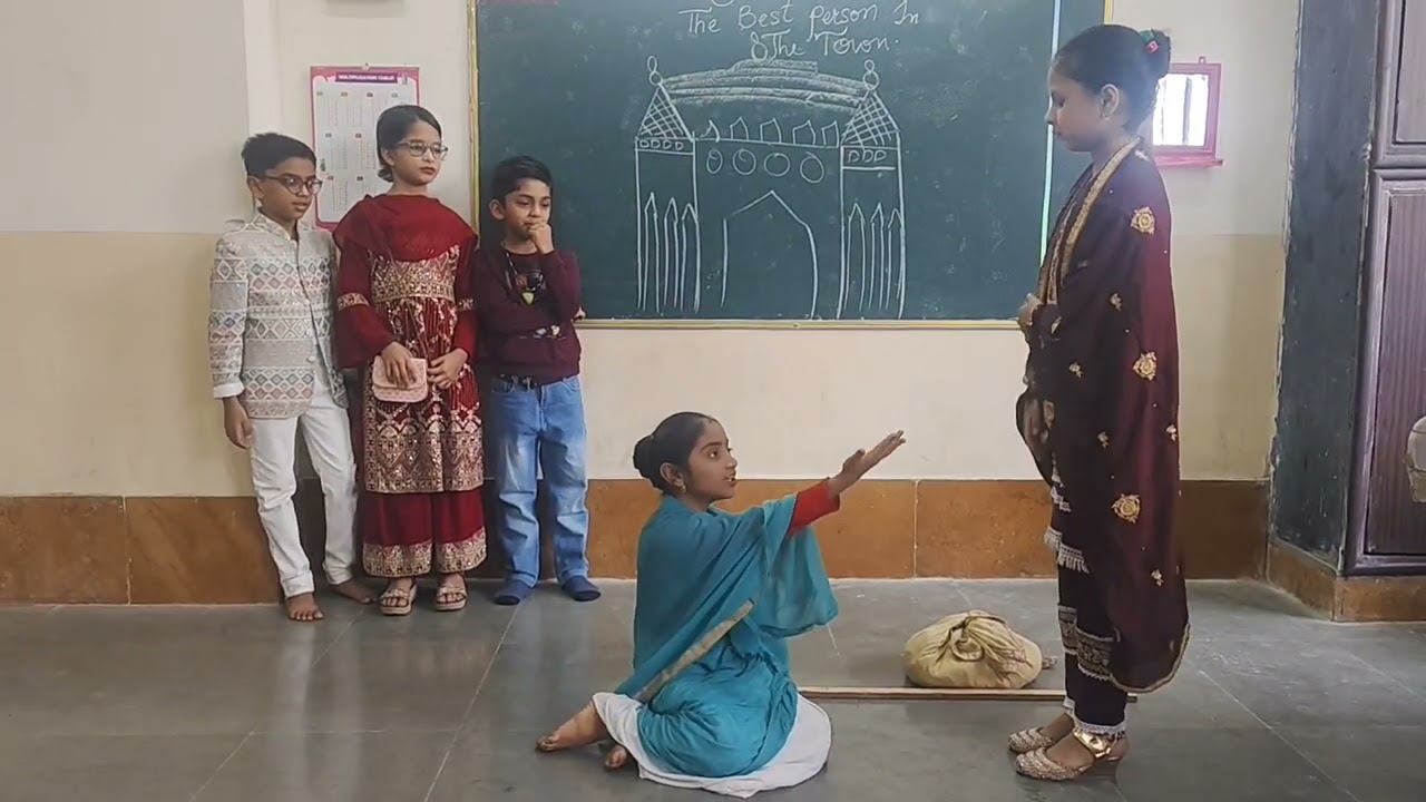 THE BEST PERSON IN TOWN #CLASS 3RD #ENGLISH# SCHOOL : SHIVAJI NAGAR MPS URDU 7#TEACHER : SHABISTAN