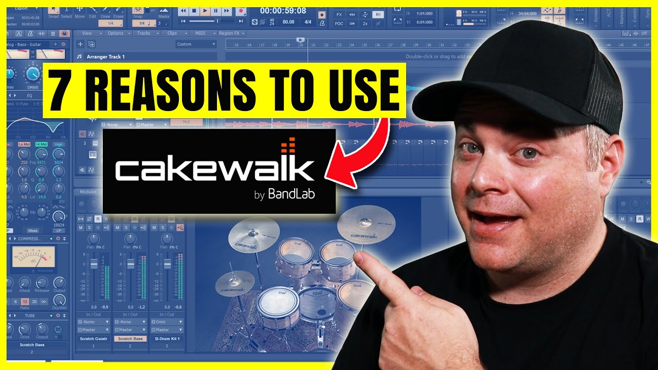 Серьёзно, зачем вам платная DAW? | Обзор Cakewalk