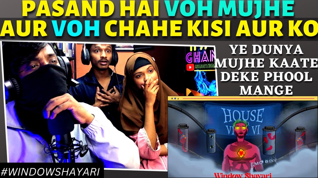 Mc Insane - Window Shayari ( Official Audio ) | HOUSE NO. VIVIVI | Reaction