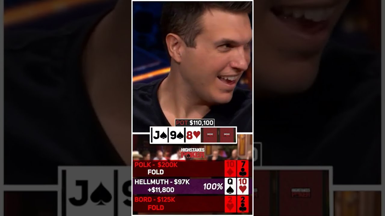 Doug Polk completely owns Phil Hellmuth on High Stakes Poker! #Shorts