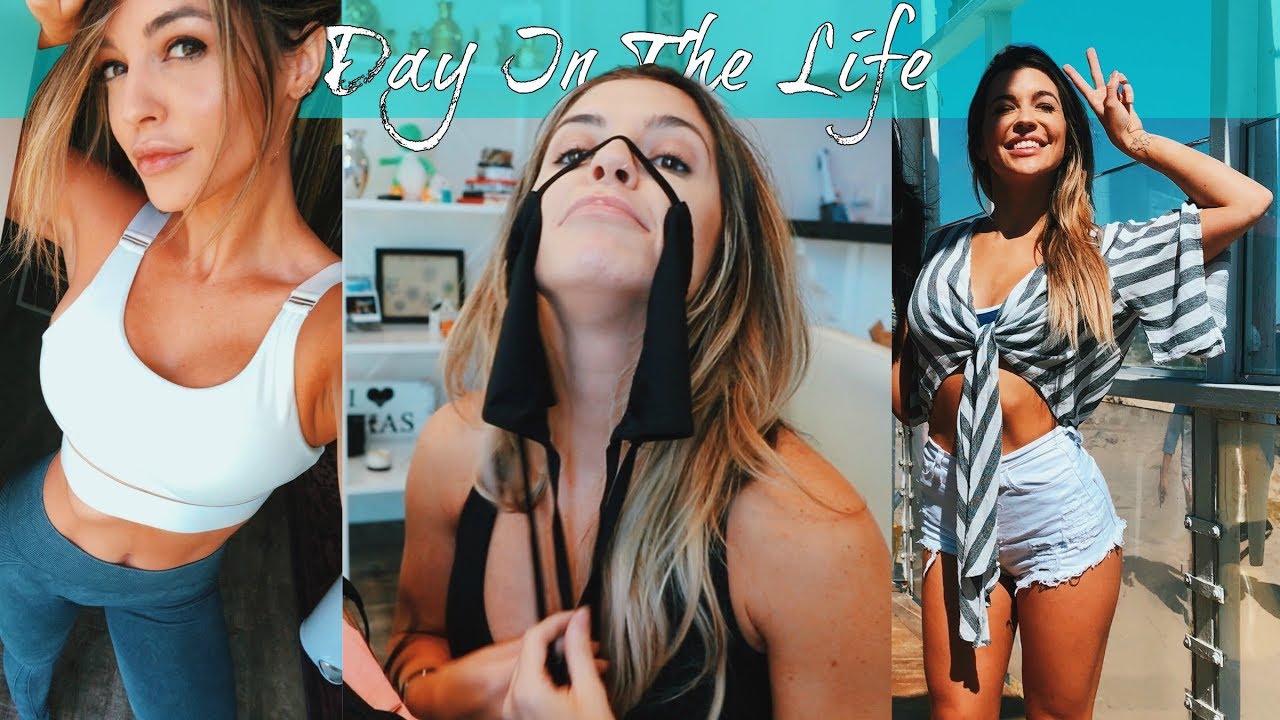 QUICK EASY LEG WORKOUT + INSTABEACH PARTY | VLOG