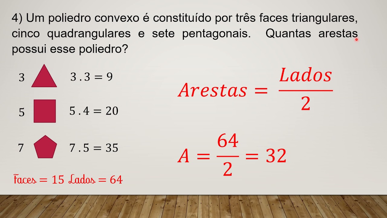 Relação de Euler - Exercícios Resolvidos