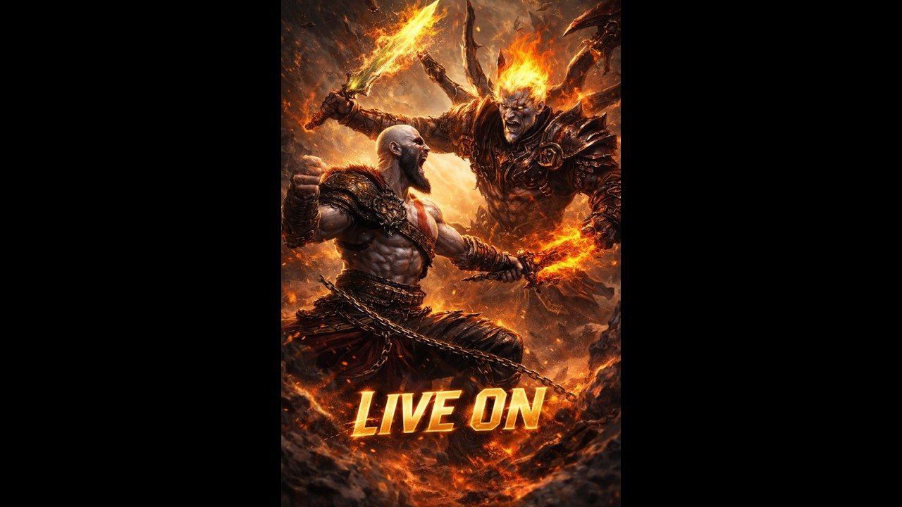 Live #12 de fevereiro de 2026 Gameplay de God Of War 1 Dublado de PS2/2XKO/React
