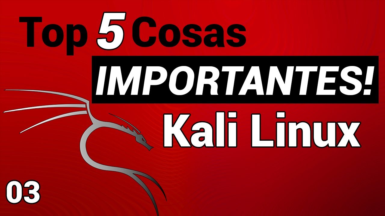 [NUEVO] TOP 5 Cosas TIPS que Hacer Despues de Instalar KALI LINUX 2025 Curso de Hacking Etico #03