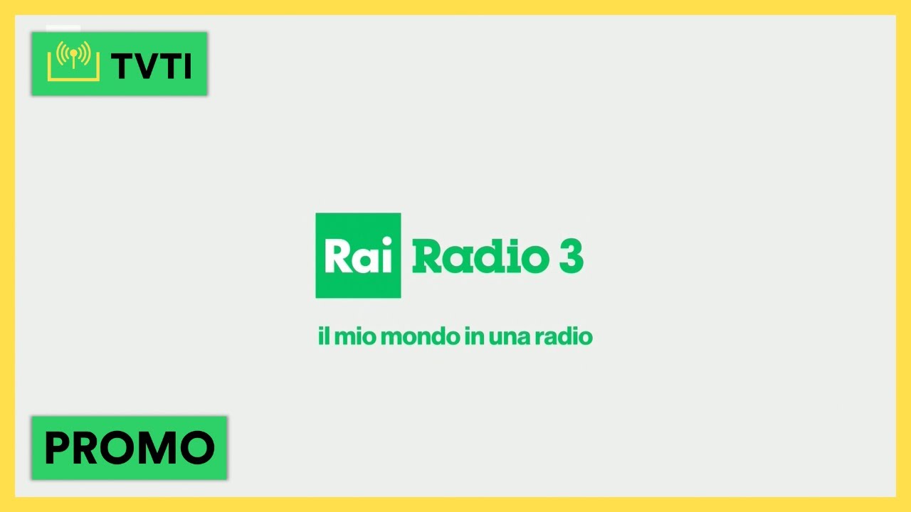 Spot promozionale: Rai Radio 3 | Aprile 2025