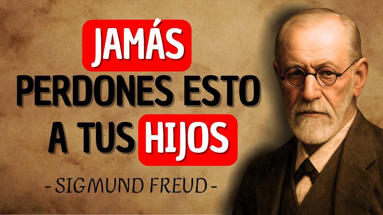 NUNCA debes Perdonar ESTO a tus hijos para no ser HUMILLADO | Sigmund Freud