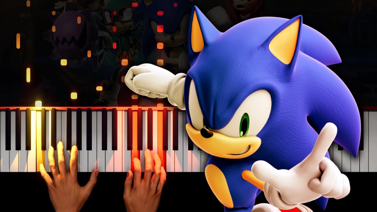 Sonic Forces Fist Bump Piano | PVisualiano
