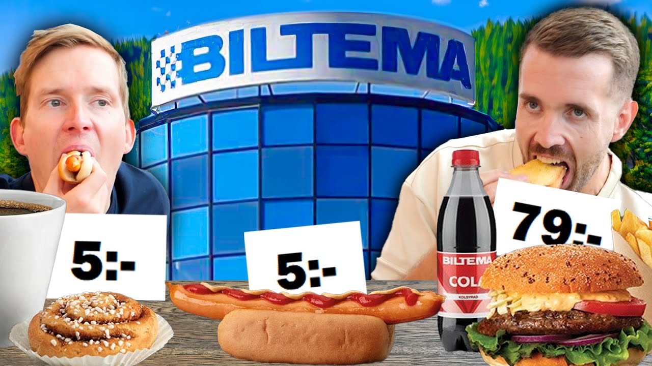 Hur billigt är det egentligen att äta sig mätt på Biltema?