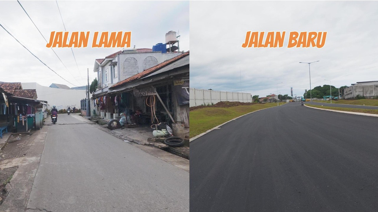tonton sampe akhir! ngobrolin jalan baru Gading Serpong dan BSD ke Legok (motovlog + drone)