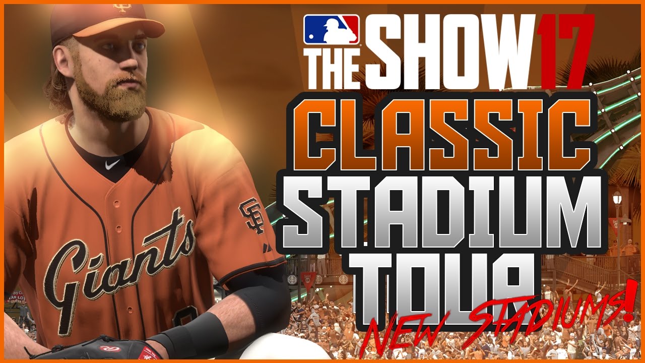 MLB The Show 17 Classic Stadium Tour - New Stadiums!