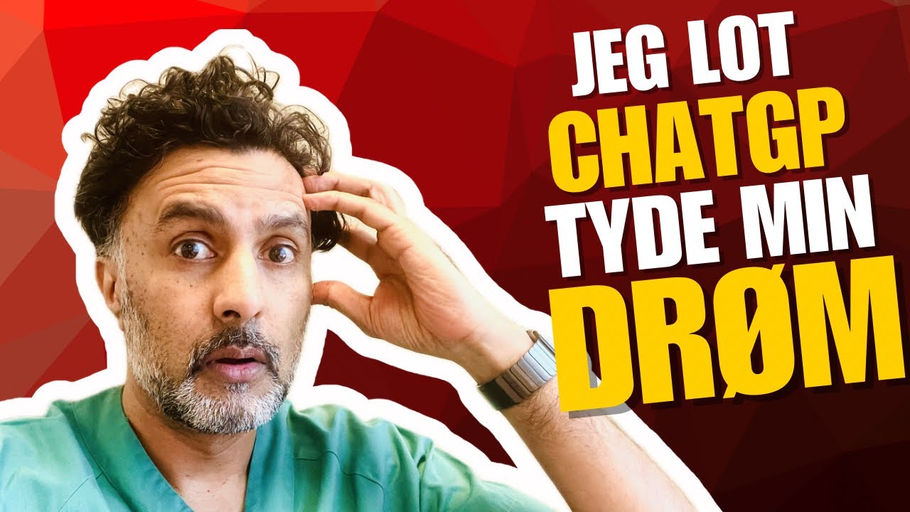 Jeg lot ChatGPT tyde drømmen min!