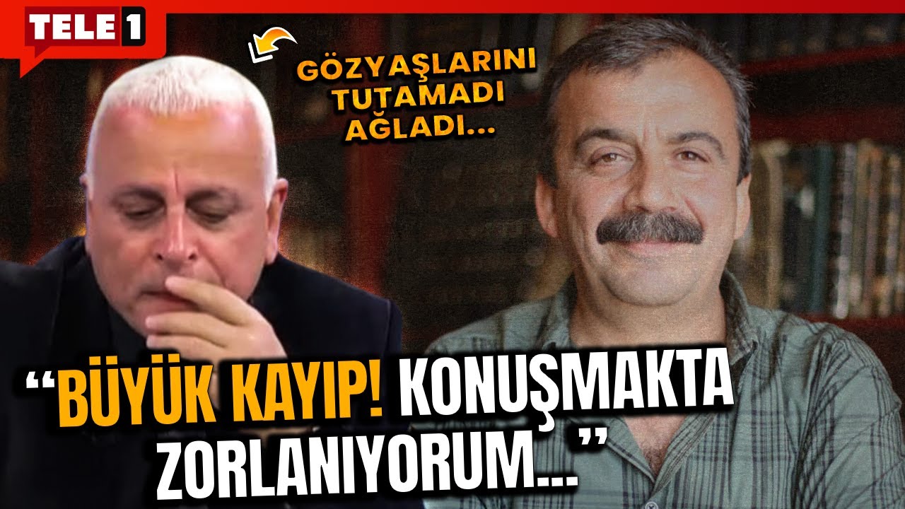 Merdan Yanardağ, Sırrı Süreyya Önder'i Anarken Gözyaşlarına Hakim Olamadı: Beni Hiç Yalnız Bırakmadı