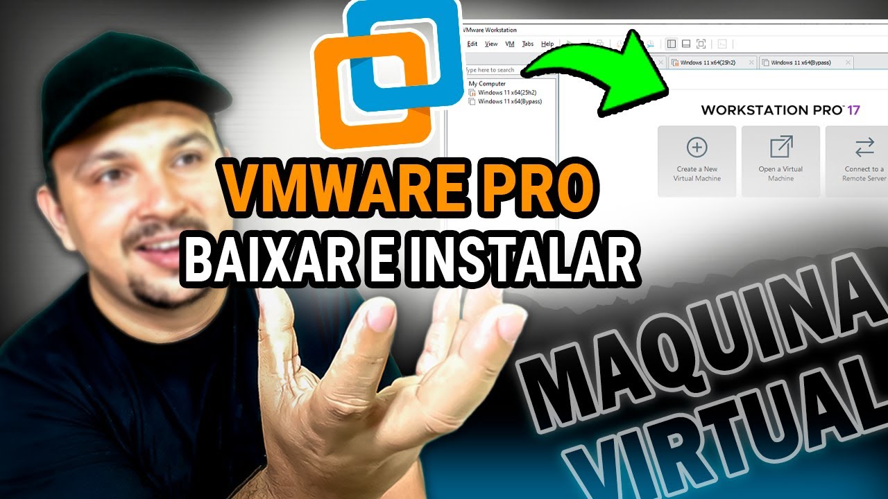 Como e Onde Baixar e Instalar o VMware Workstation Pro (Gr&aacute;tis) &ndash; Passo a Passo ✅⬇️