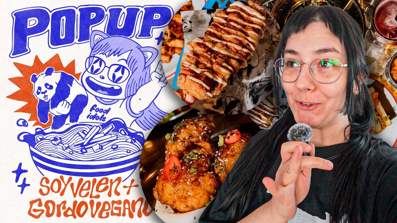 ASÍ FUE MI PRIMER POP UP EN GORDO VEGANO🐼🥢🇰🇷 + ANUNCIO