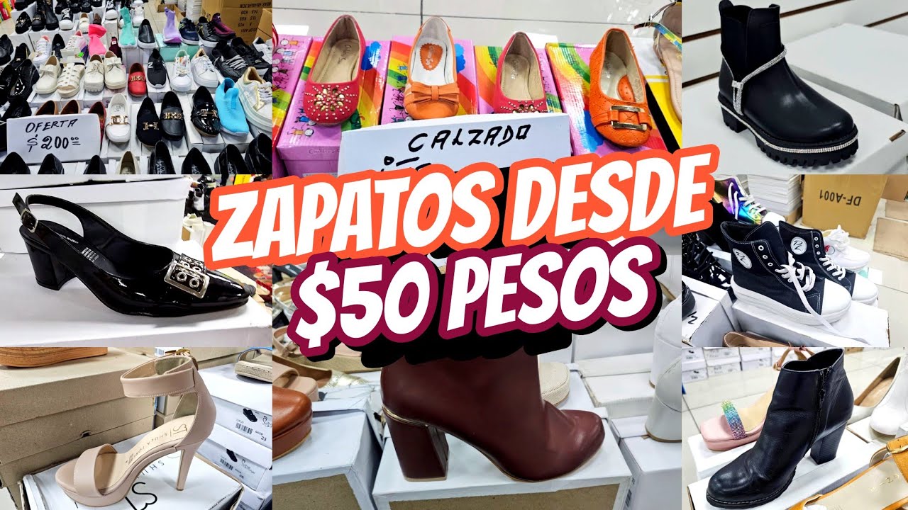 Los mejores precios de ZAPATOS 👞 desde en $50 PESOS 👞 "Señor de los Zapatos" | IZAZAGA 89 CDMX