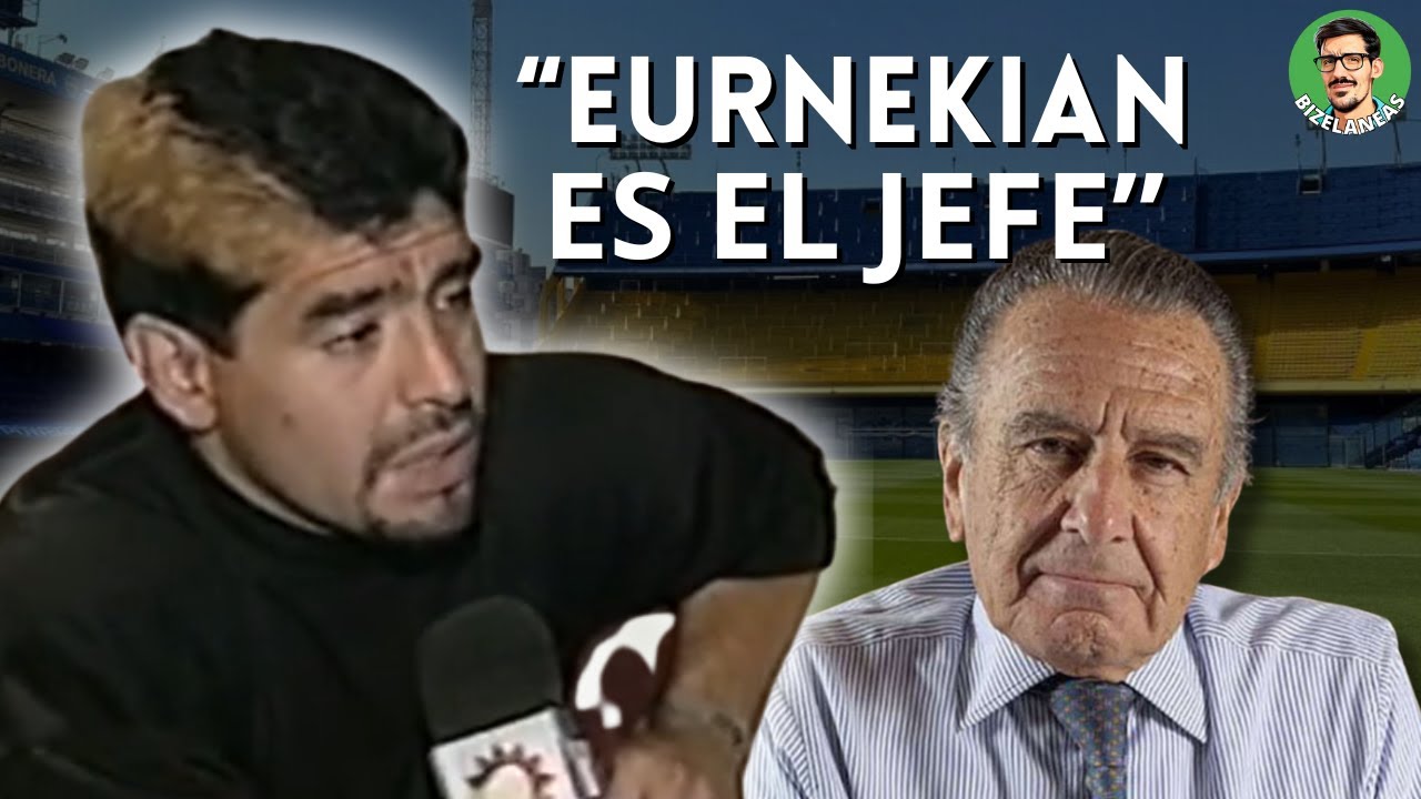 Maradona y Eurnekian: Puma, Racing, Boca y una estatua | #BIZELANEAS de verano