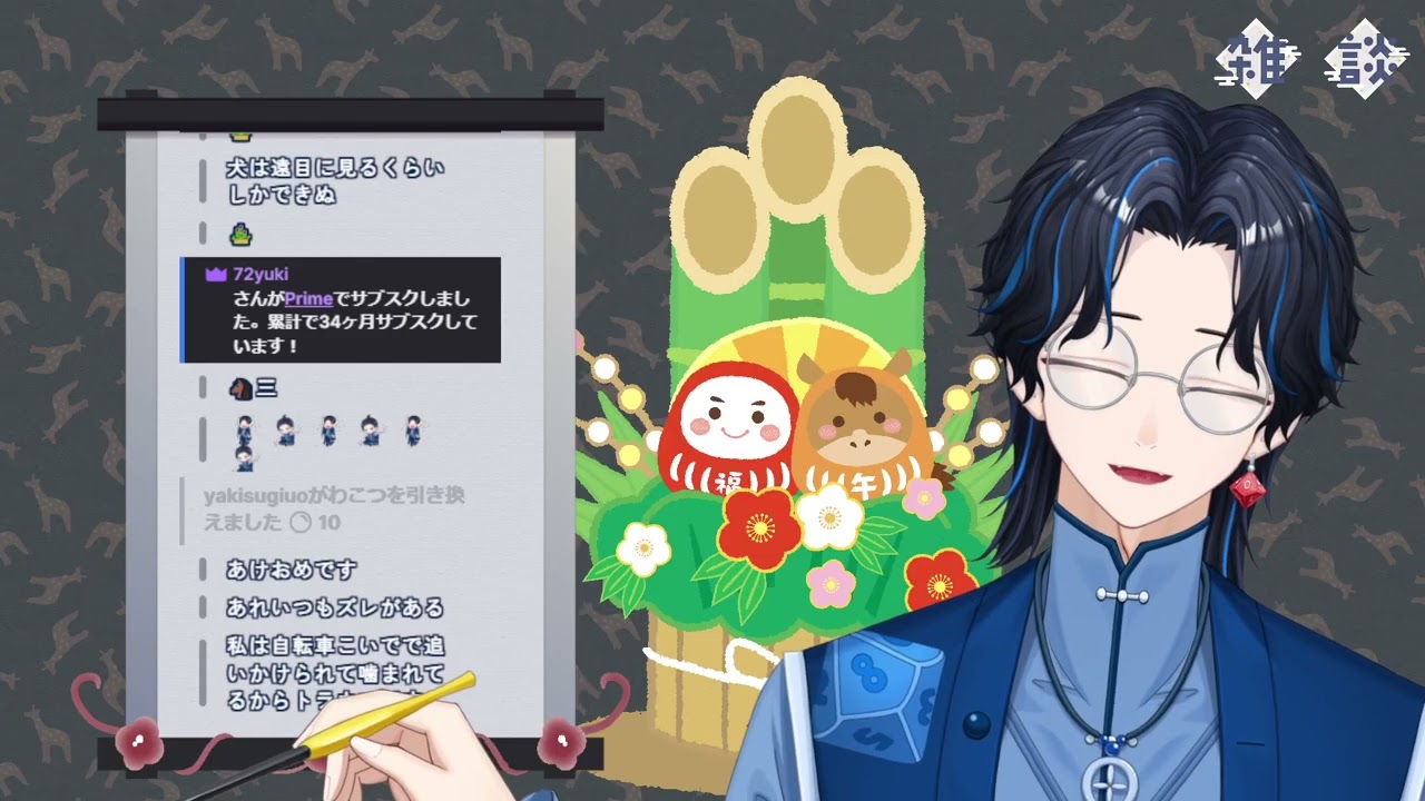 年末年始 軽く雑談