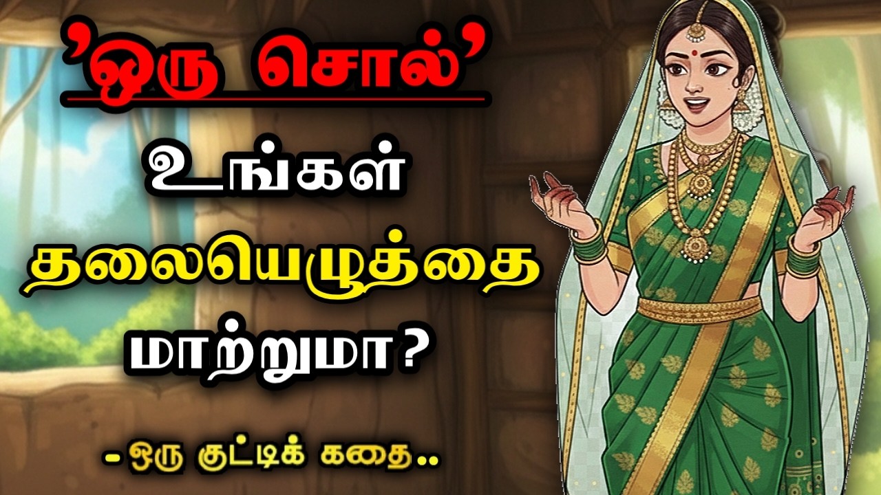 🌀 உங்கள் வாழ்க்கையை மாற்றும் ஒரு ரகசிய சொல்! Motivational Story Tamil~ இதைக் கேட்டால் எல்லாம் மாறும்