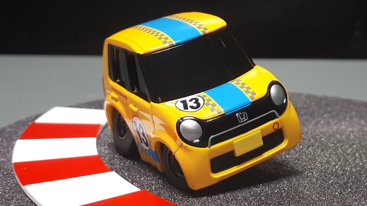Tooned Honda N-One by Choro-Q Q's QS-15 ChoroQ Choro deformed cartoon Choro pullback car toy pull