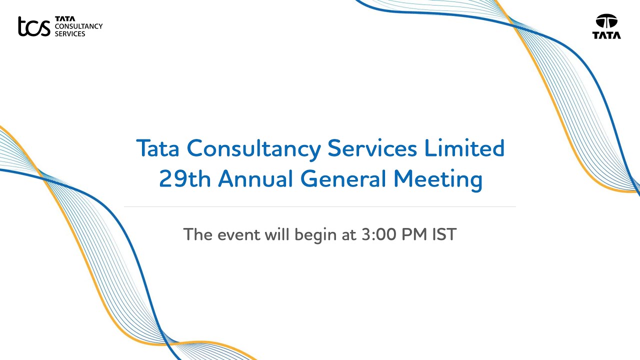 TCS 29th Annual General Meeting 2023-24
