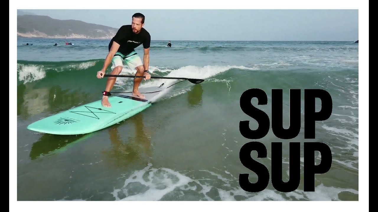 S2E6 SUP SUP Surfing Small & Choppy Waves is BETTER THAN 'traditional' surfing.