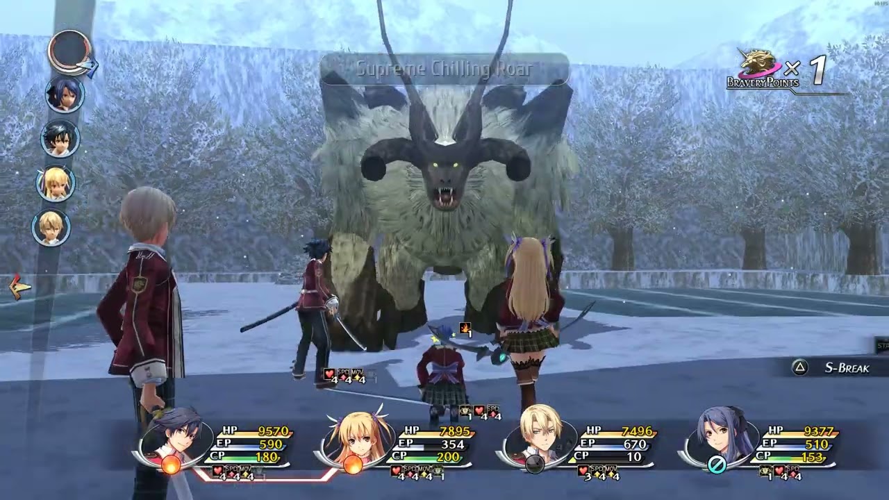 The Legend of Heroes: Trails of Cold Steel - Trip to Ymir Restoration Project - Sasquatch Fight